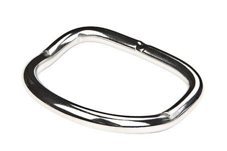 Bent D-ring (6 mm thick)