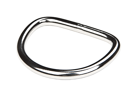 Straight D-ring (6 mm thick)