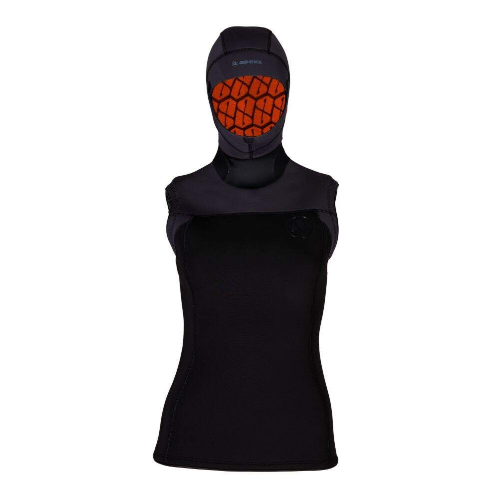 HOODED VEST THERMIQ LADY