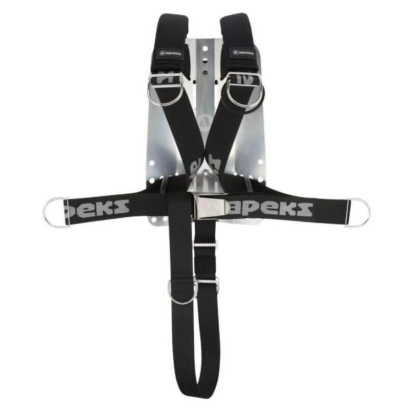 DELUXE HARNESS,W/ALU PLATE