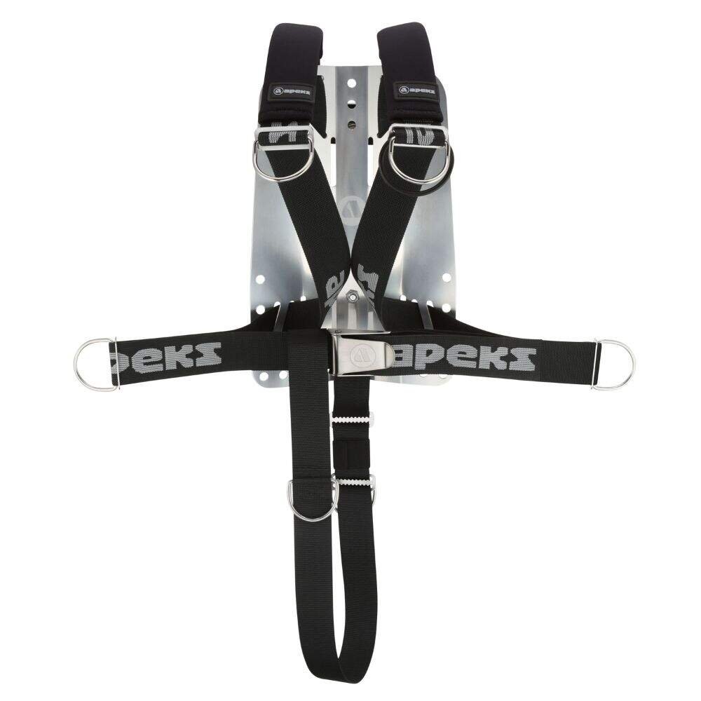 DELUXE HARNESS,W/ALU PLATE
