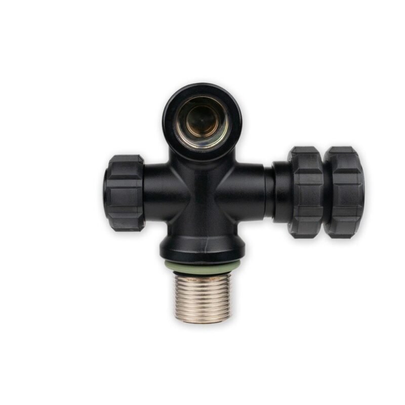 IC Sidemount Valve / DarkLine / Air 232 / left - NAUTEC