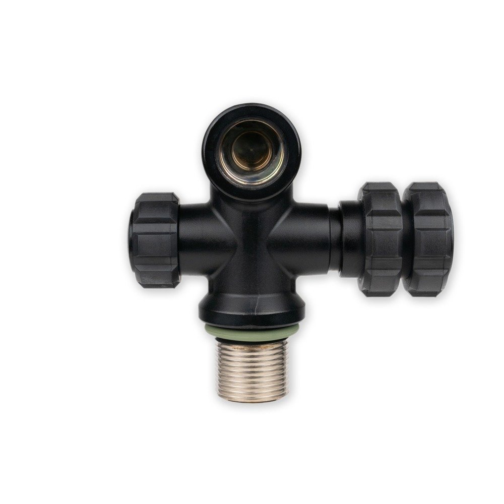 IC Sidemount Valve / DarkLine / Air 232 / left - NAUTEC
