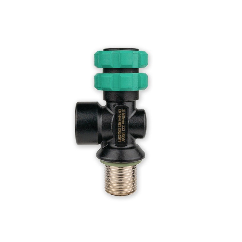 S Valve / Nitrox 232 / M25 / DarkLine - NAUTEC