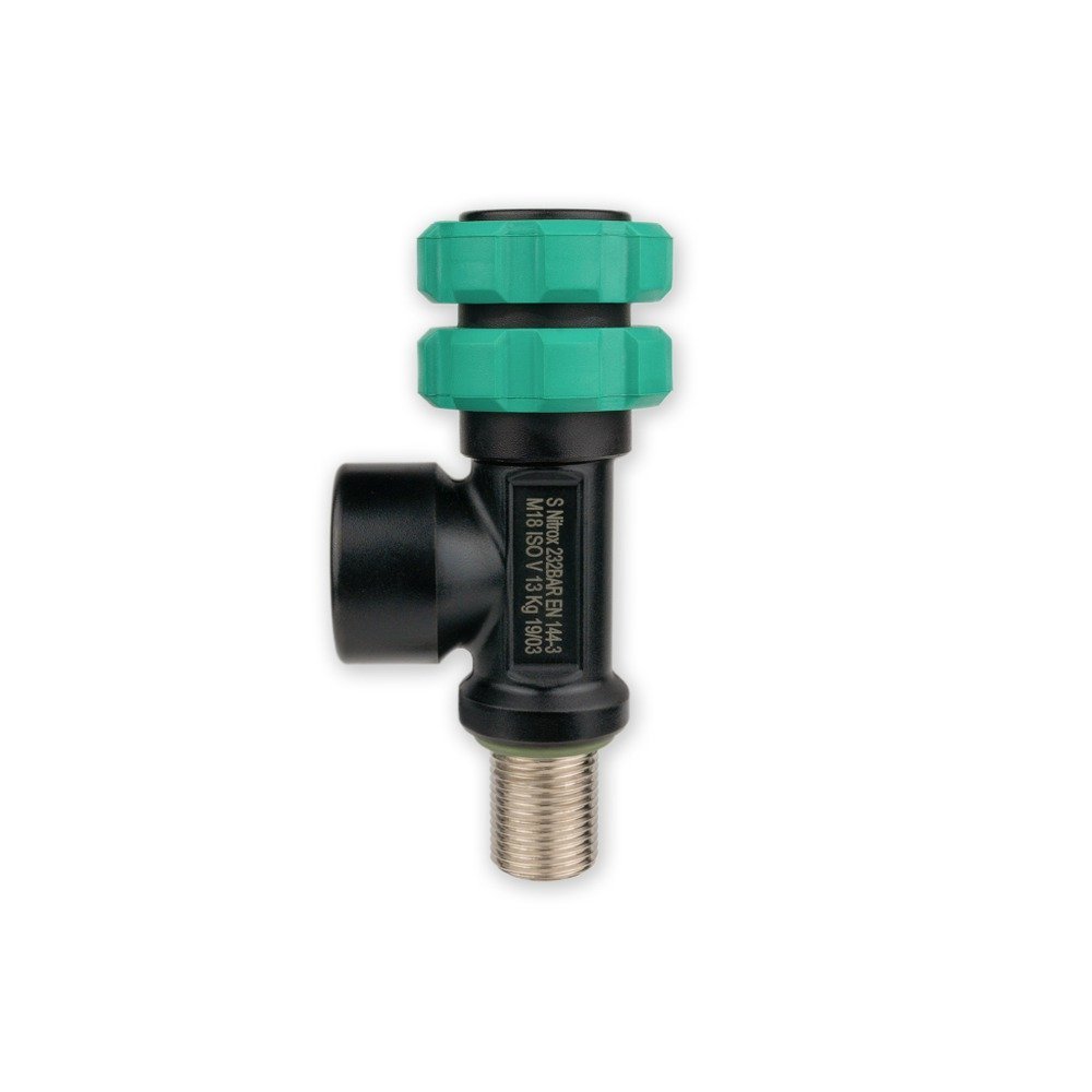 S Valve / Nitrox 232 / M18 / DarkLine - NAUTEC
