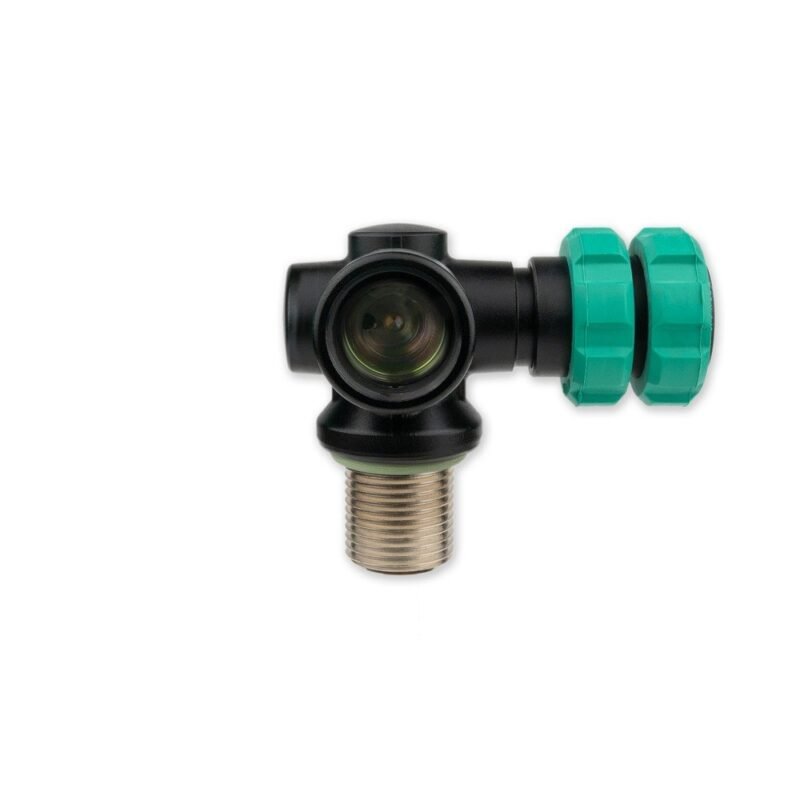 90° Valve / DarkLine / Nitrox 232 / M25 / left - NAUTEC