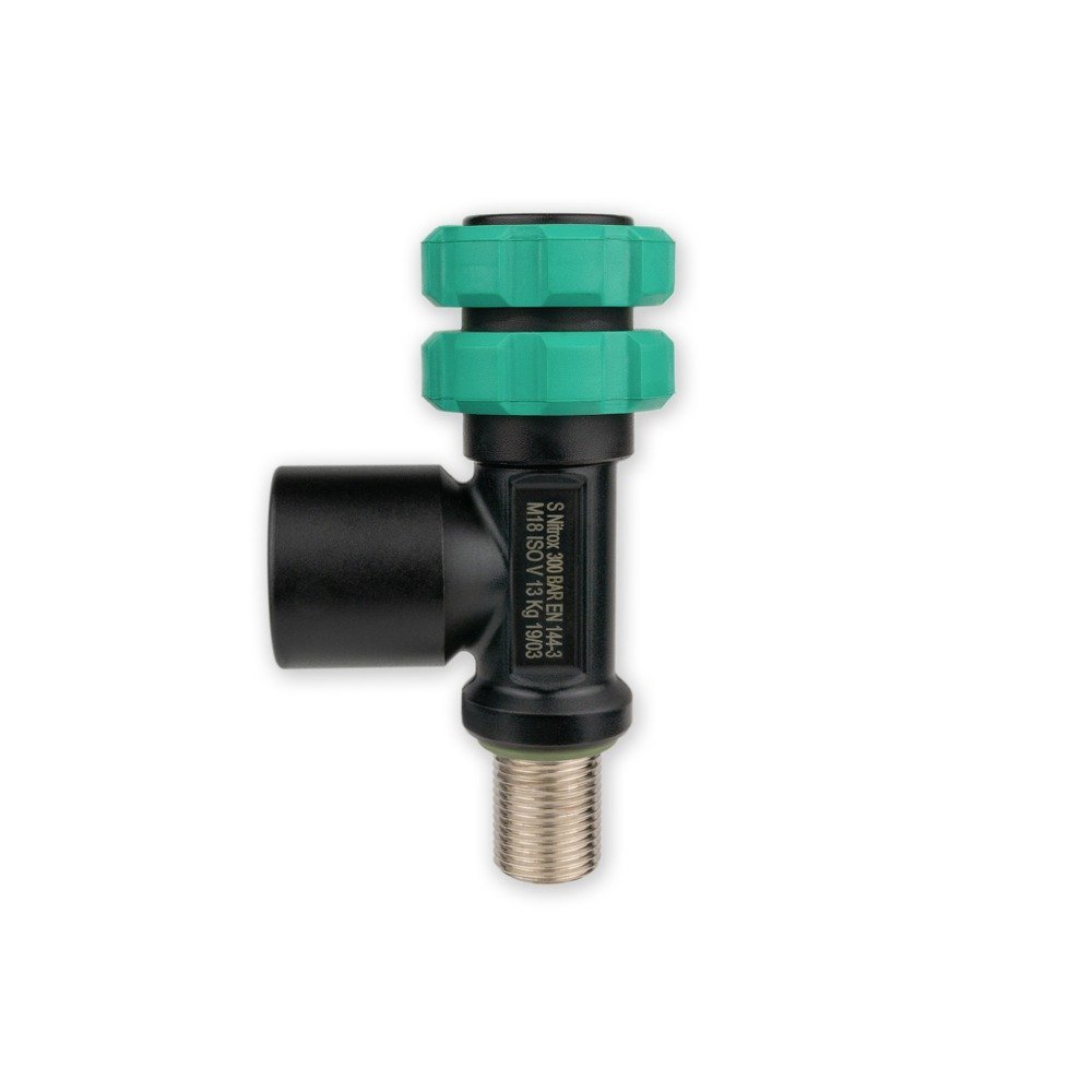 S Valve / Nitrox 300 / M18 / DarkLine - NAUTEC