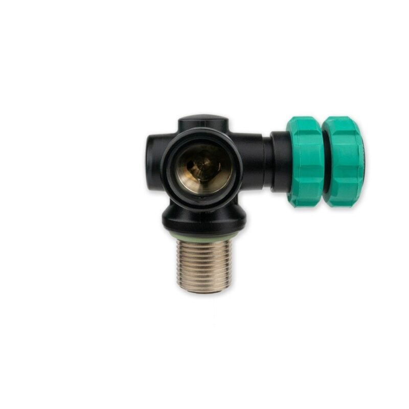 90° Valve / DarkLine / Nitrox 300 / M25 / left - NAUTEC