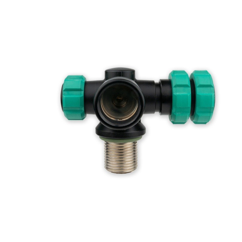 Sidemount Valve / DarkLine / Nitrox 300 / left - NAUTEC