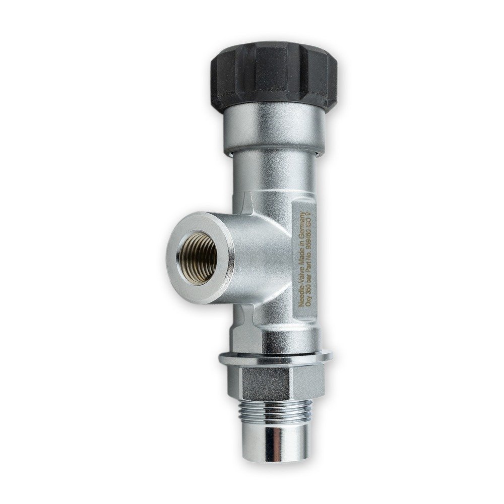 Needle Valve 90° Pro G 1/4" - NAUTEC
