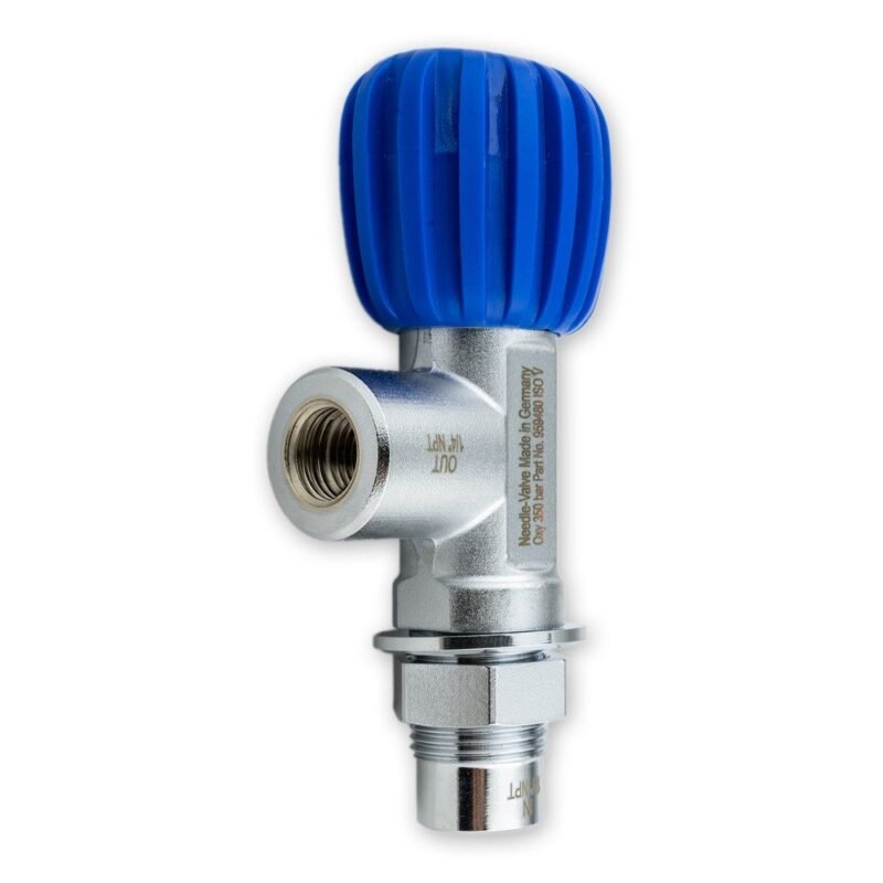 Needle Valve 90° 1/4″ NPT - NAUTEC
