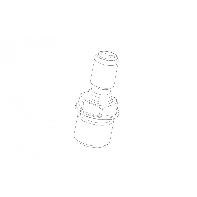 Modular high-pressure system, inflator hose connector