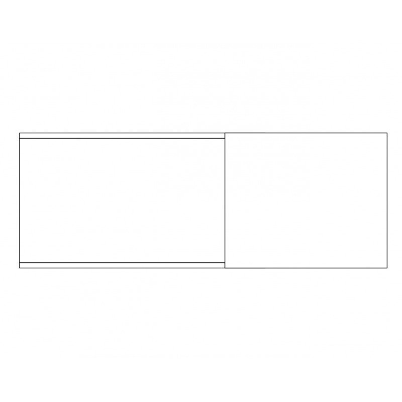 Fixing strap for 2 hoses