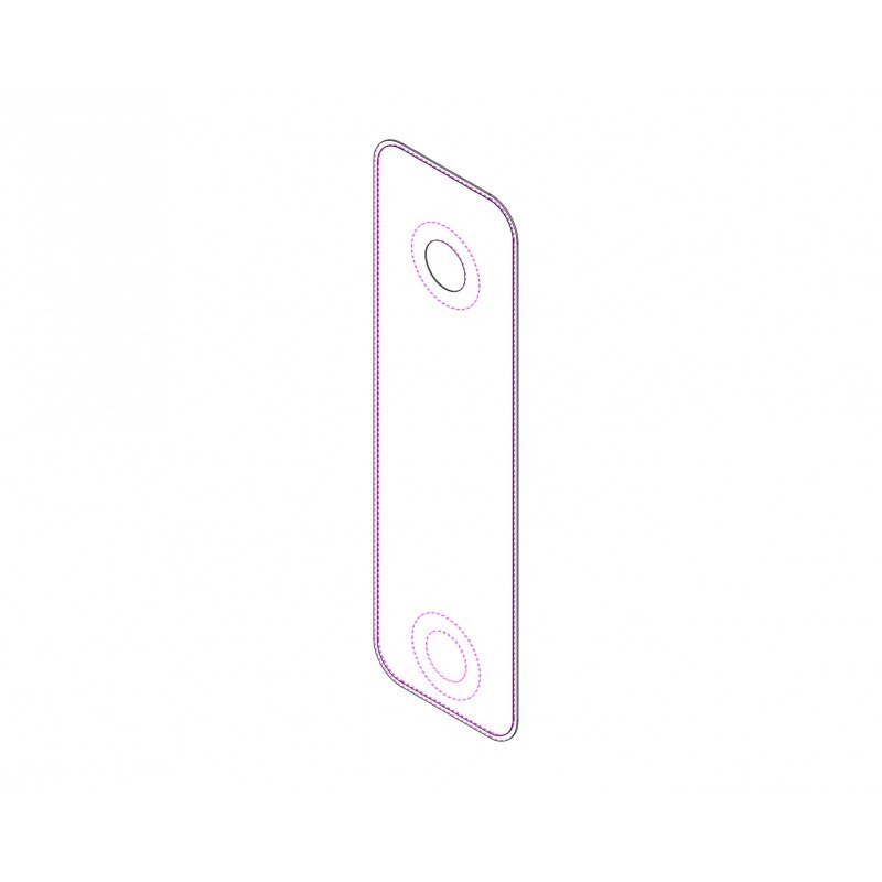 Counterlung back mounted, right, bladder PES