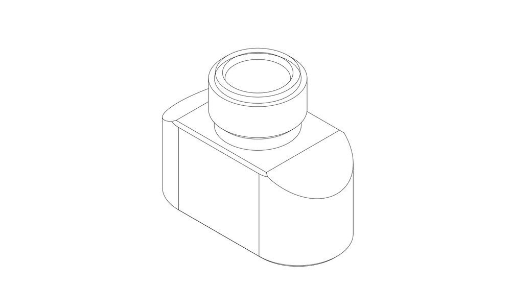 Hose splitter 9/16-18 -> 2x 3/8-24