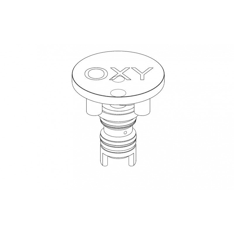MAV, valve core, oxygen 0.7 L/s