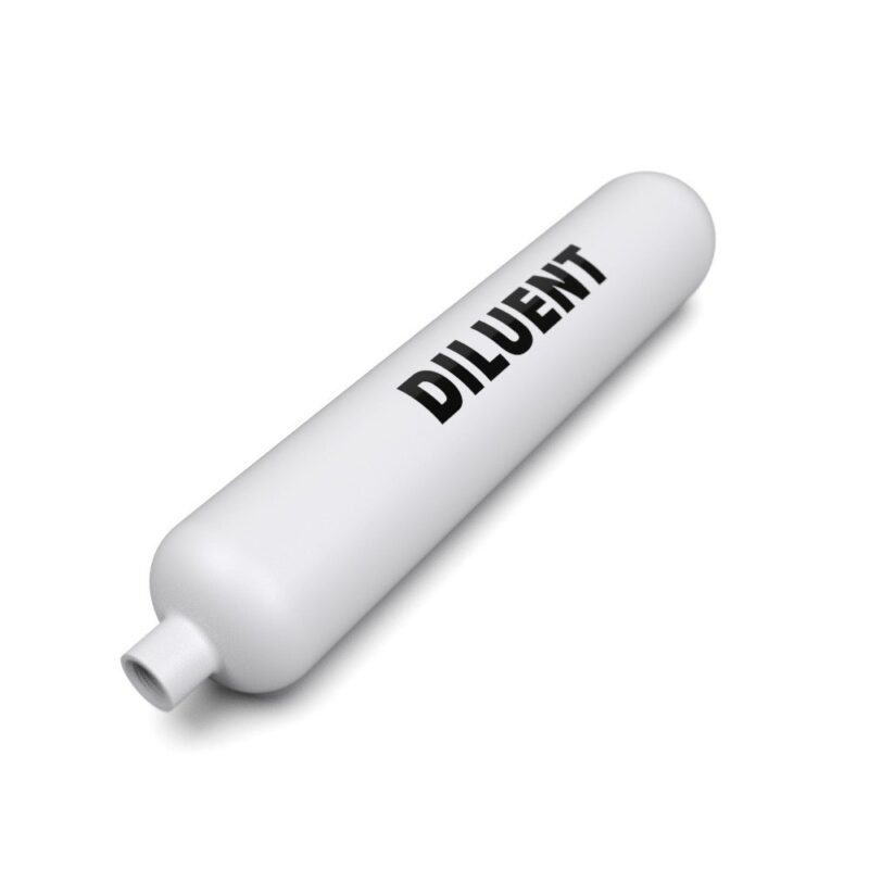 Cylinder 3L 300 bar, steel, DIL