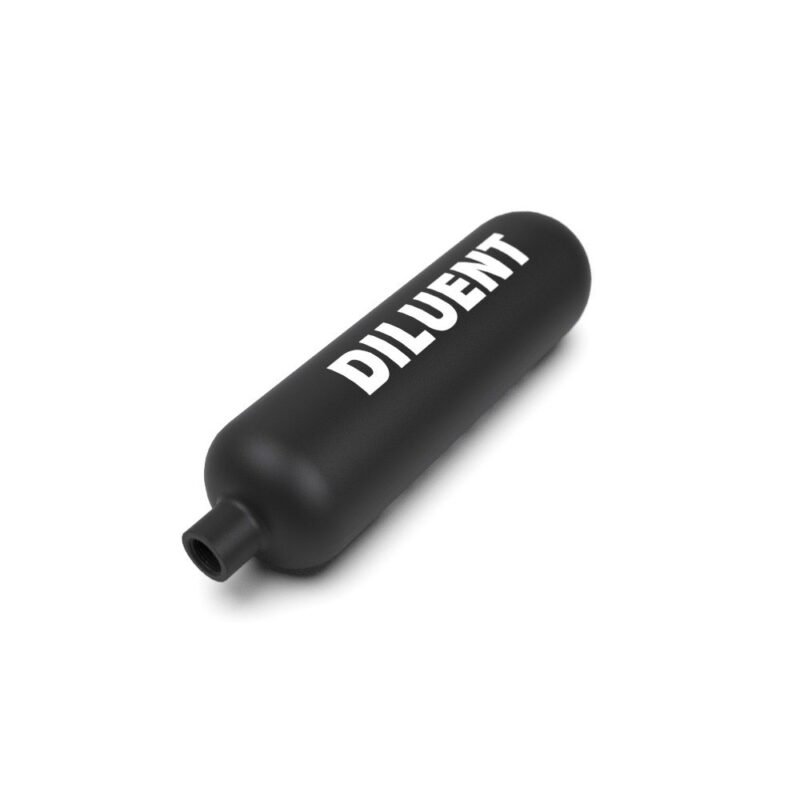 Cylinder 2L 232 bar, steel, DIL