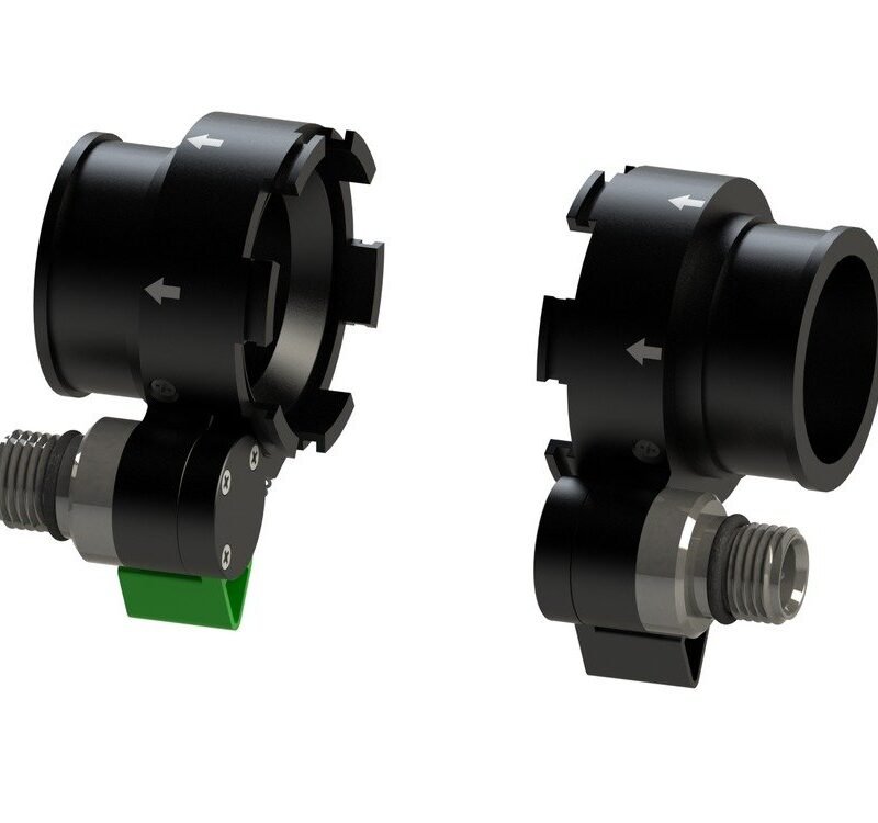 Manual addition valves, DIL + OXY 38.1 mm (1 1/2") - Sidemount