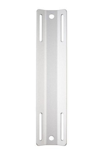 One piece aluminium single tank adapter