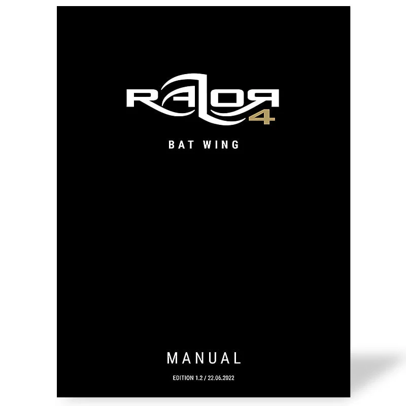 Manual for the Razor 4 BAT Wing