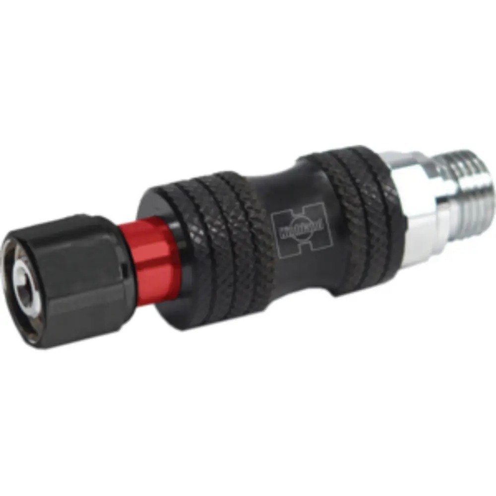 Highland inline shutoff at second stage w/gre/red ind HL404DLX